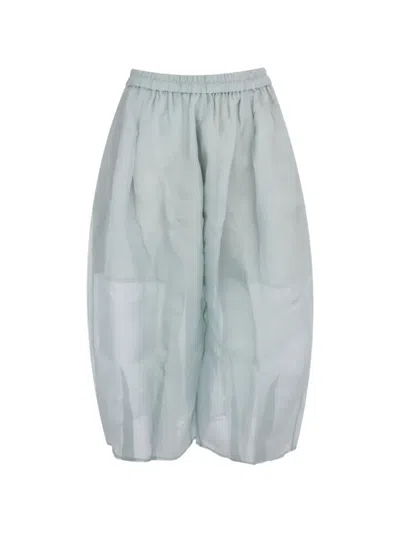 Biyan Elasticated-waist Trousers In Blue