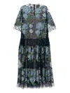 Biyan Gama Midi Dress In Black