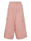 Biyan Multiple-pocket Cargo Pants In Pink