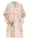 Biyan Hemdkleid Im Patchwork-look