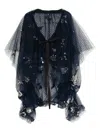 Biyan Rut Cape In Blue