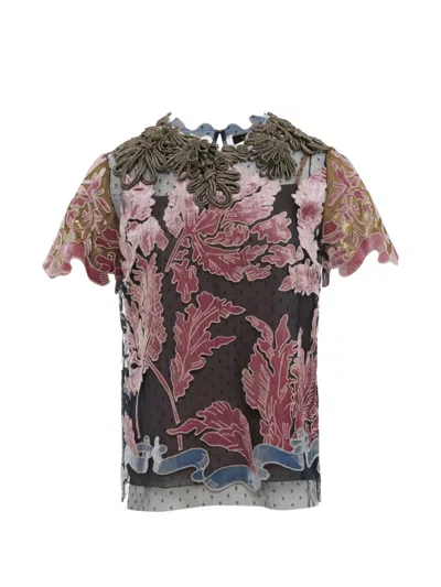 Biyan Saluna Floral-print Blouse In Multi