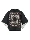 Biyan Short-sleeves Blouse In Black