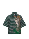 Biyan Striped Shirt In Multi
