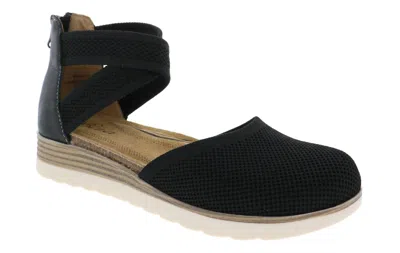 Biza Women's Blanche Walking Sandal In Black