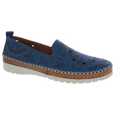 Biza Women's Irene Slip-on Loafer In Blue