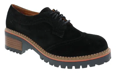 Biza Women's Wendy Lace-up Loafer In Black