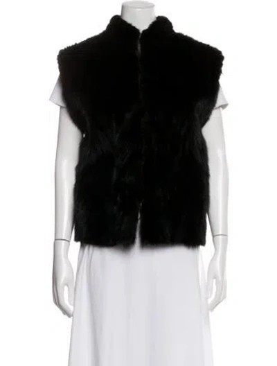 Pre-owned Bizakis Furs, Inc. Fur Fur Jacket In Black