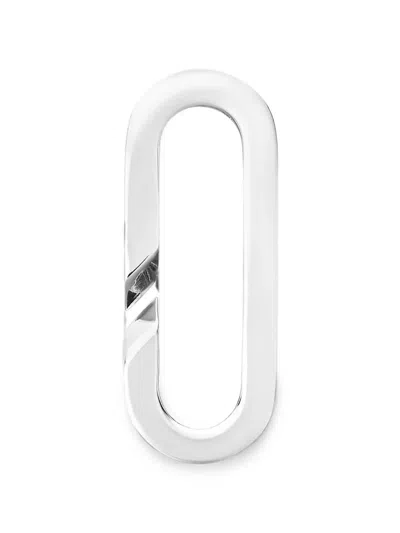 Bizzotto Gioielli Small Open-link Paperclip Pendant In Silber