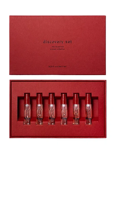 Bjã¶rk And Berries Bjork And Berries Edp Discovery Set Artisan Collection In N,a