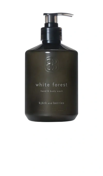 Bjã¶rk And Berries Bjork And Berries White Forest Hand & Body Wash In N,a