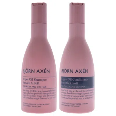Bjorn Axen Argan Oil Kit By  For Unisex - 2 Pc Kit 8.45oz Shampoo, 8.45oz Conditioner In White