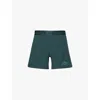 BJORN BORG MENS LOGO-WAISTBAND STRETCH-RECYCLED POLYESTER SHORTS GREEN GABLES