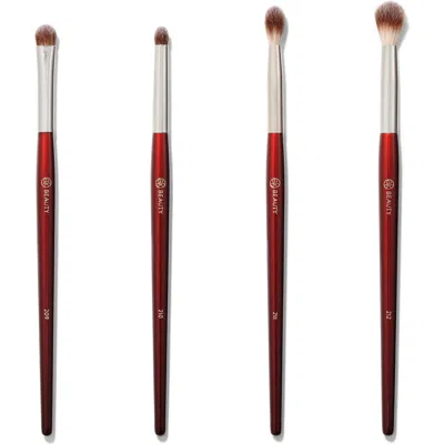 Bk Beauty Core Line Extension Eye Brush Set In Burgundy
