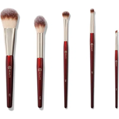 Bk Beauty Precision Brush Collection In Burgundy