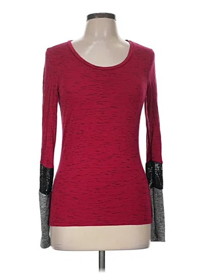 Pre-owned Bke 3/4 Sleeve T-shirt In Red