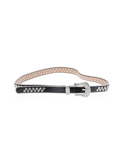 Pre-owned Bke Belt In Silver