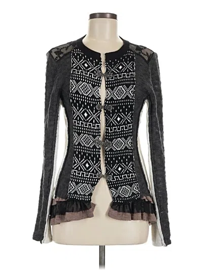 Pre-owned Bke Cardigan Sweater In Black