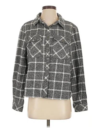 Pre-owned Bke Cardigan Sweater In Gray