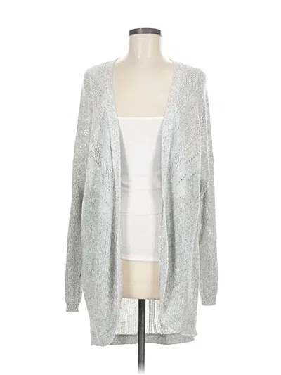 Pre-owned Bke Cardigan Sweater In Silver
