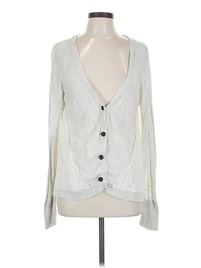 Pre-owned Bke Cardigan Sweater In Silver
