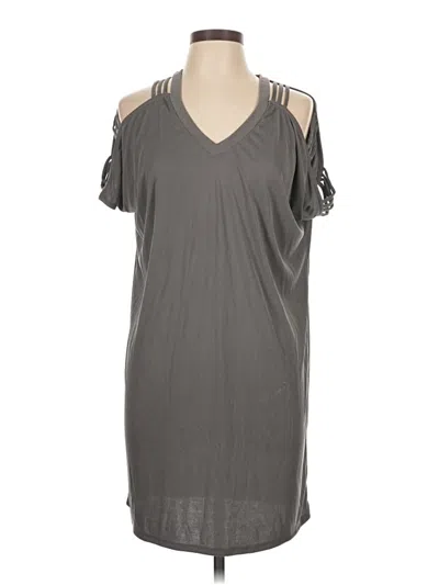 Pre-owned Bke Casual Dress In Gray