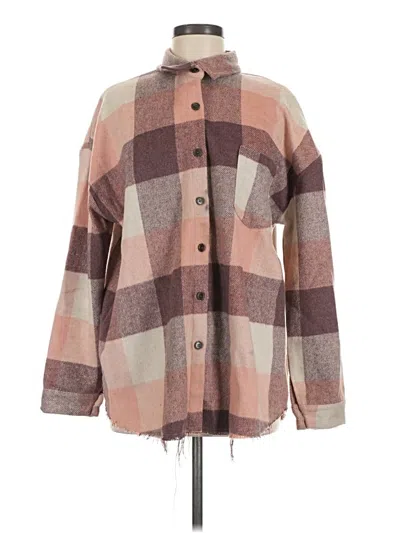 Pre-owned Bke Coat In Pink
