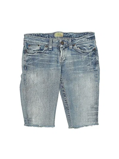 Pre-owned Bke Denim Shorts In Blue