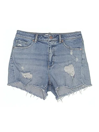 Pre-owned Bke Denim Shorts In Blue
