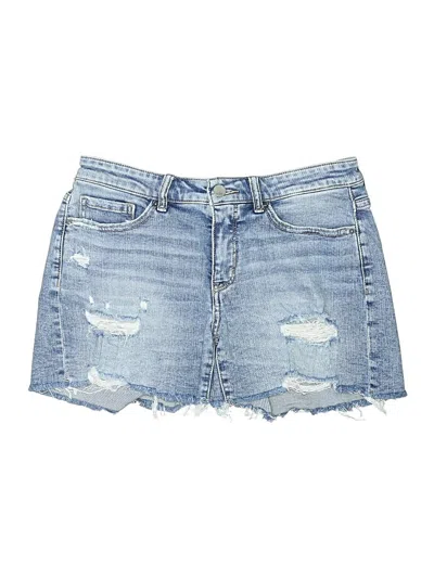 Pre-owned Bke Denim Shorts In Blue