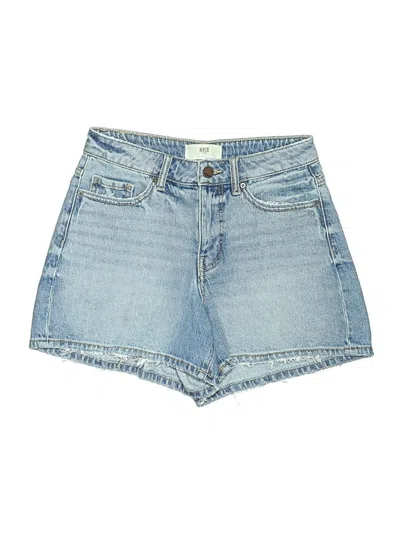 Pre-owned Bke Denim Shorts In Blue