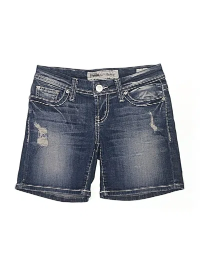 Pre-owned Bke Denim Shorts In Blue