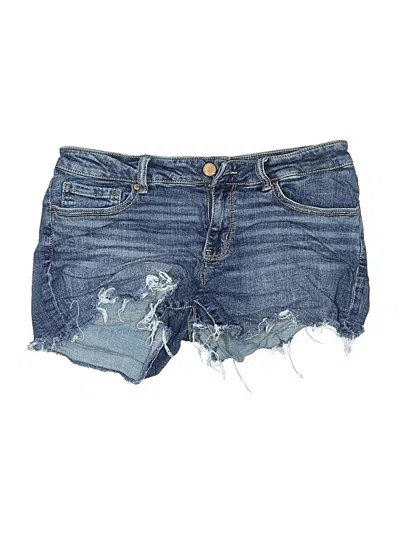 Pre-owned Bke Denim Shorts In Blue