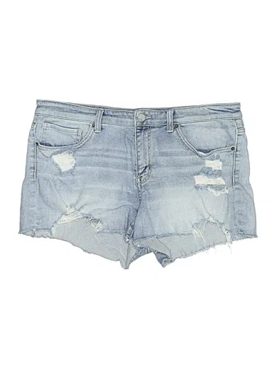Pre-owned Bke Denim Shorts In Blue