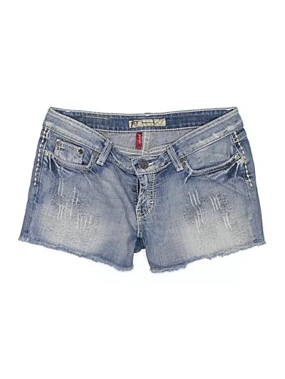 Pre-owned Bke Denim Shorts In Blue