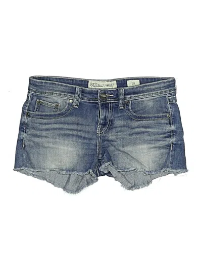 Pre-owned Bke Denim Shorts In Blue