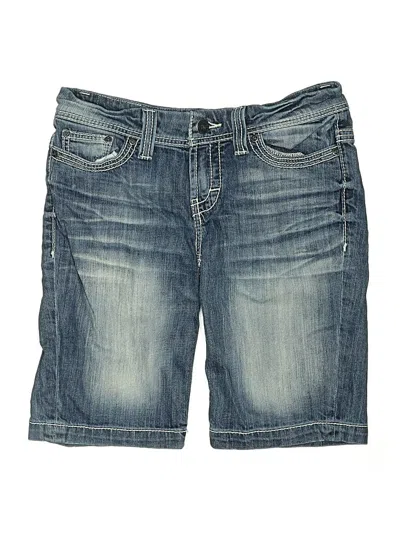 Pre-owned Bke Denim Shorts In Blue