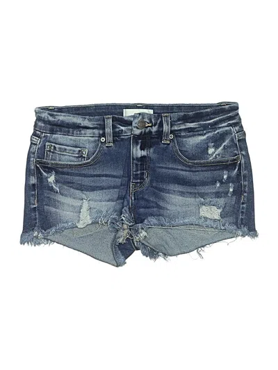 Pre-owned Bke Denim Shorts In Blue