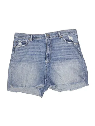 Pre-owned Bke Denim Shorts In Blue