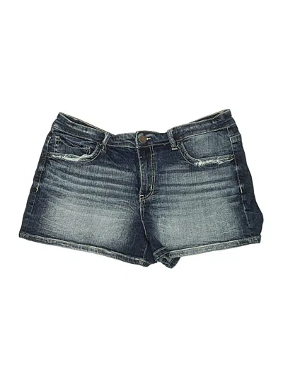 Pre-owned Bke Denim Shorts In Blue