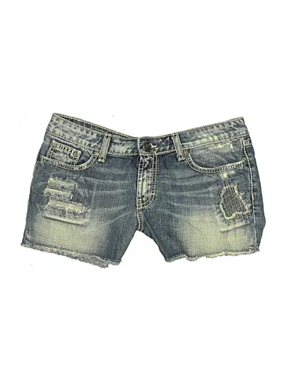Pre-owned Bke Denim Shorts In Blue