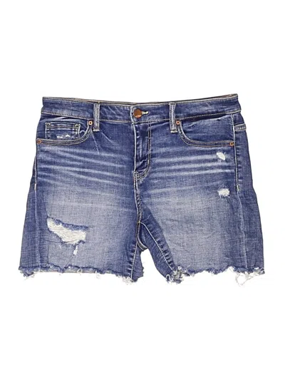 Pre-owned Bke Denim Shorts In Blue