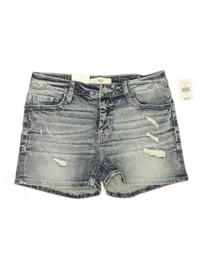 Pre-owned Bke Denim Shorts In Gray