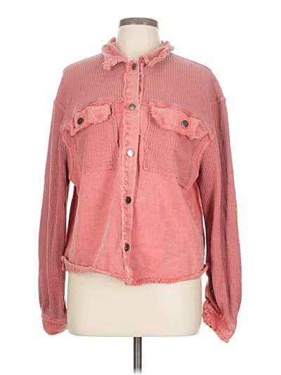 Pre-owned Bke Jacket In Pink