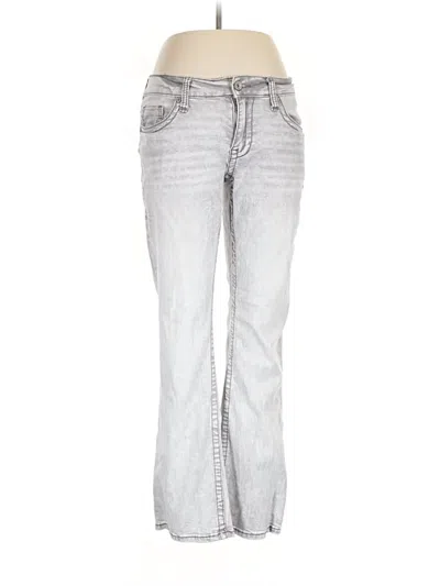 Pre-owned Bke Jeans In Silver