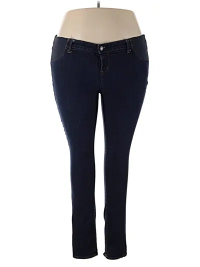 Pre-owned Bke Jeggings In Blue