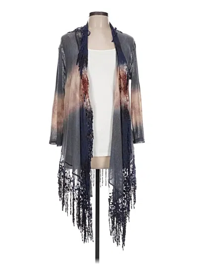 Pre-owned Bke Kimono In Gray