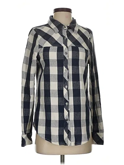 Pre-owned Bke Long Sleeve Button Down Shirt In Gray