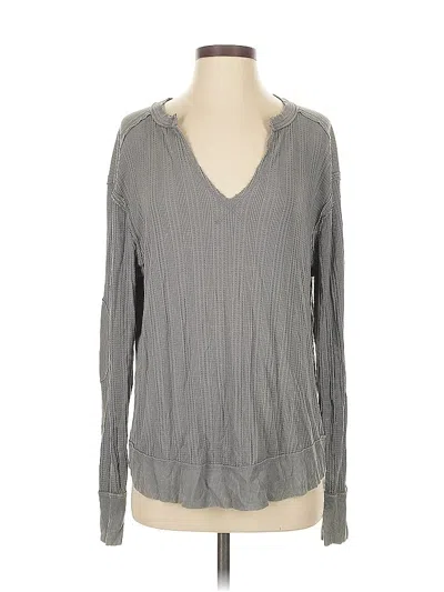 Pre-owned Bke Long Sleeve T-shirt In Gray