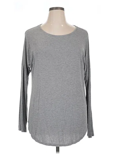 Pre-owned Bke Long Sleeve T-shirt In Gray
